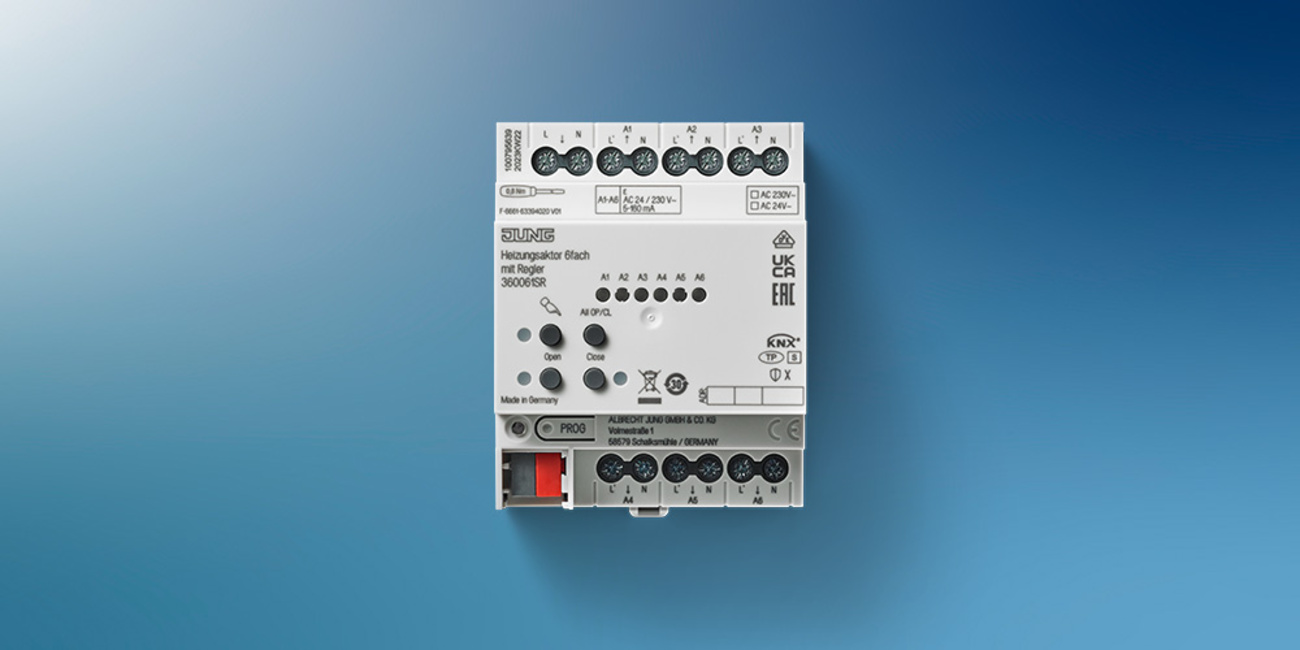 KNX Heizungsaktor 6-fach bei Elektro-& Versorgungstechnik Moritz Beyer in Rositz