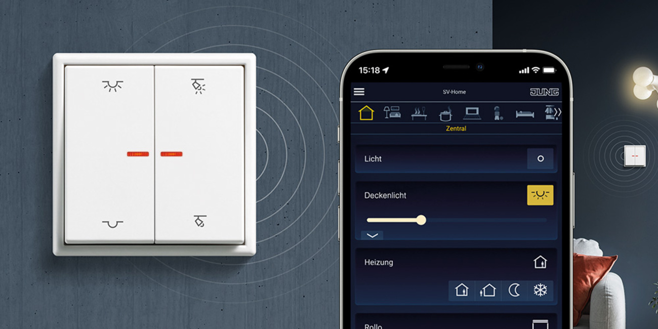 KNX RF Taster bei Elektro-& Versorgungstechnik Moritz Beyer in Rositz